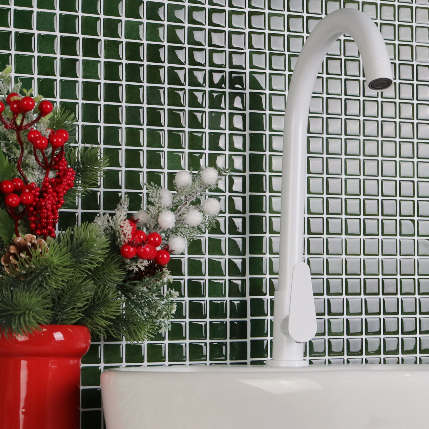 20pcs 3D Mosaic Style Wall Sti – обзор и цена Ceramic Tile Blank