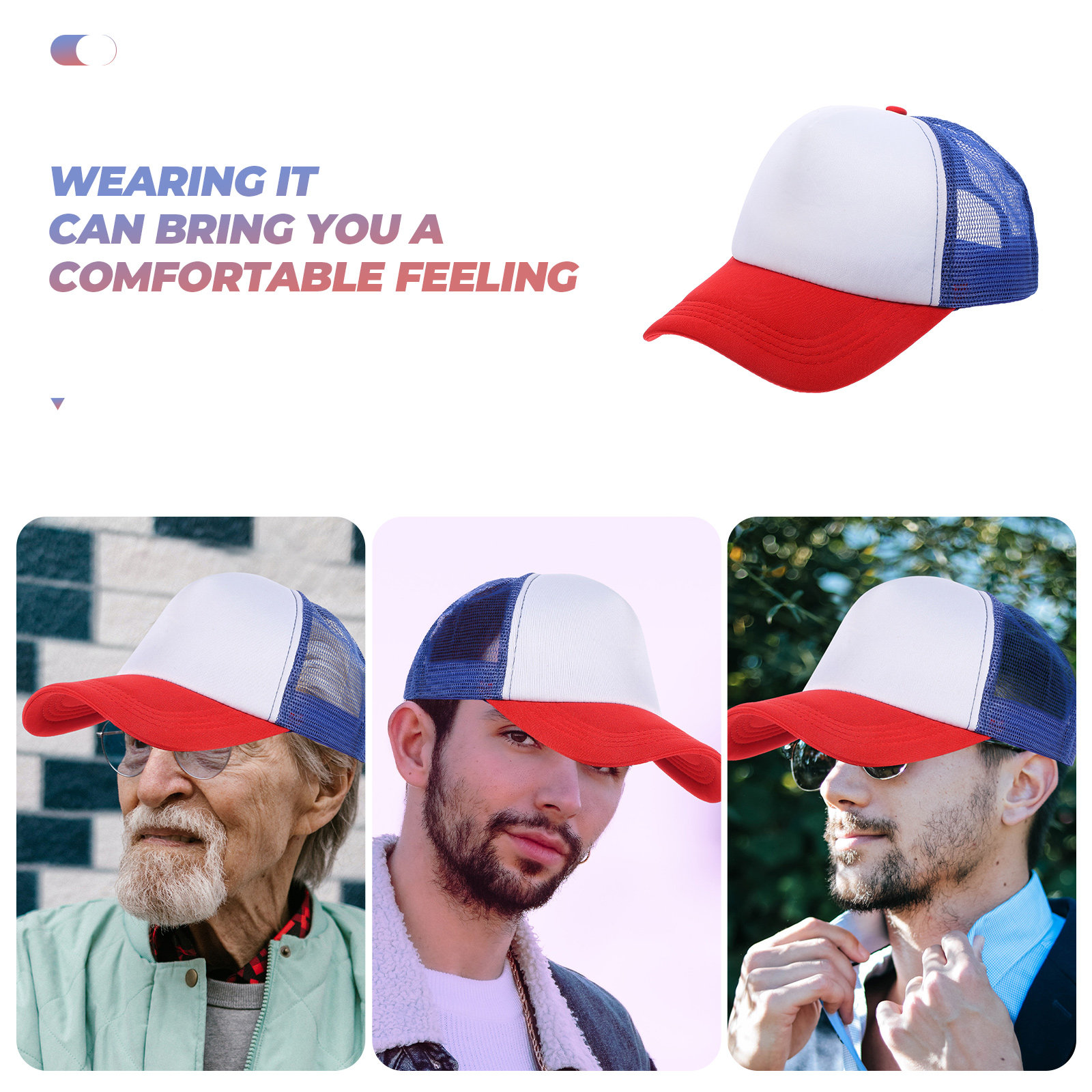 10Pcs Sublimation Baseball Hat – обзор и цена Hat Sublimation Blank