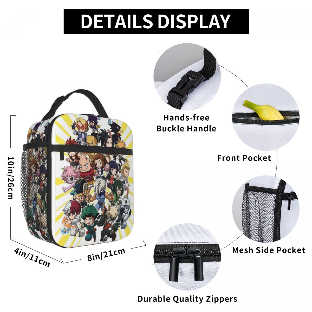 My Hero Academia Insulated Lun – обзор и цена Tote Bag Sublimation
