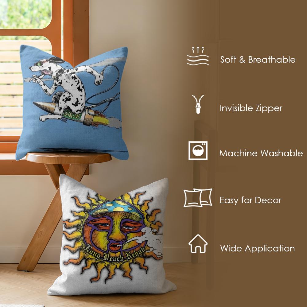S-Sublime Band Reggae Cushion  – обзор и цена Pillow Cover Sublimation