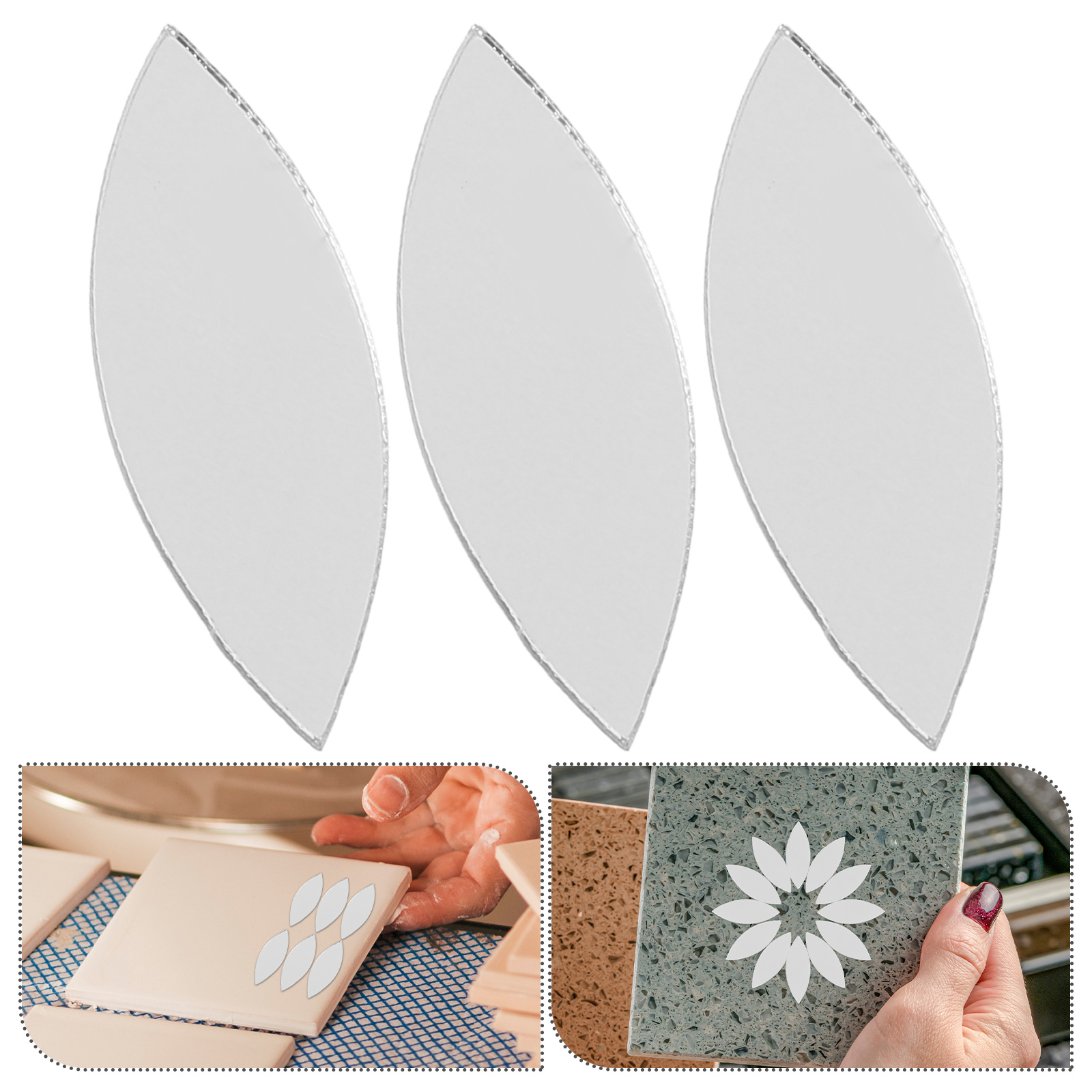 150 PCS Mirror Sticker Small f – обзор и цена Ceramic Tile Blank