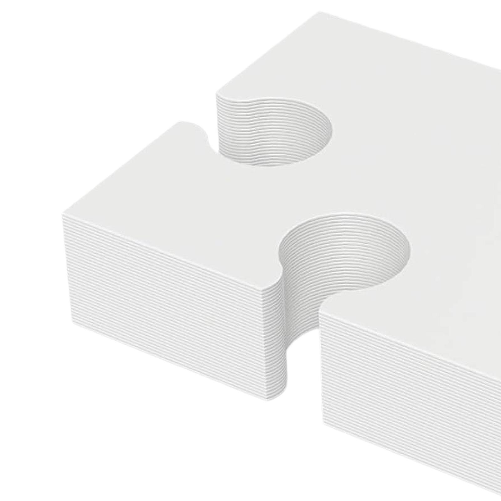 30 Pieces Blank Puzzle Pieces  – обзор и цена Puzzle Blank White