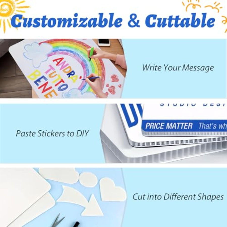 Blank Yard Signs with Stakes,  – обзор и цена Yard Sign Blank