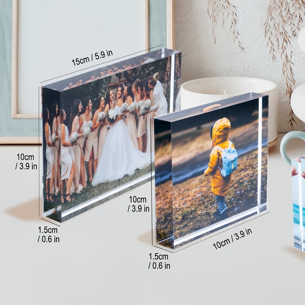 Personalized 3D Acrylic Photo  – обзор и цена Photo Acrylic Block