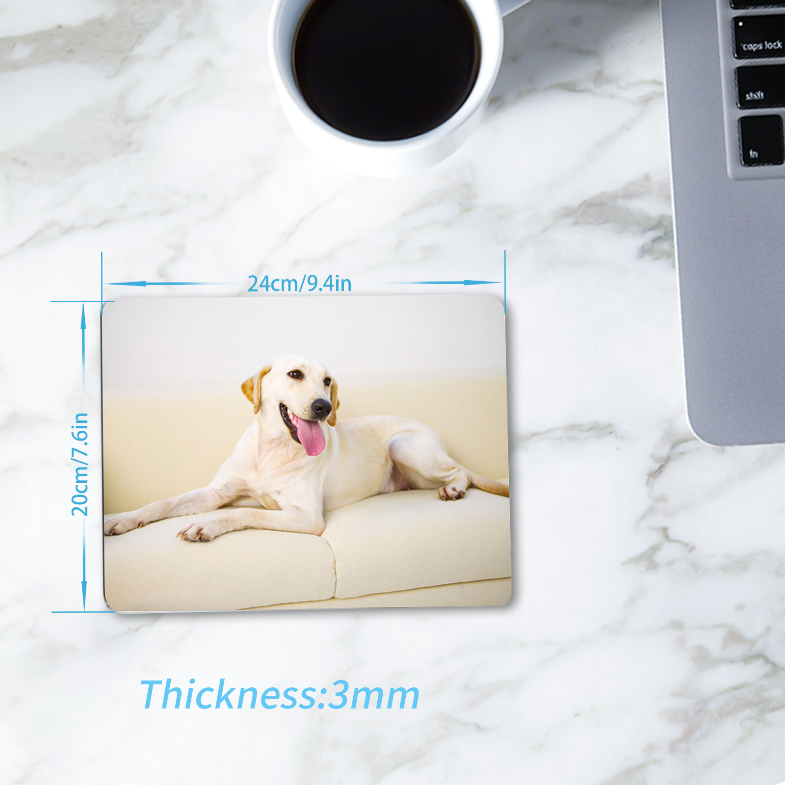 8pcs Sublimation Mouse Pad Bla – обзор и цена Mouse Pad Blank Sublimation