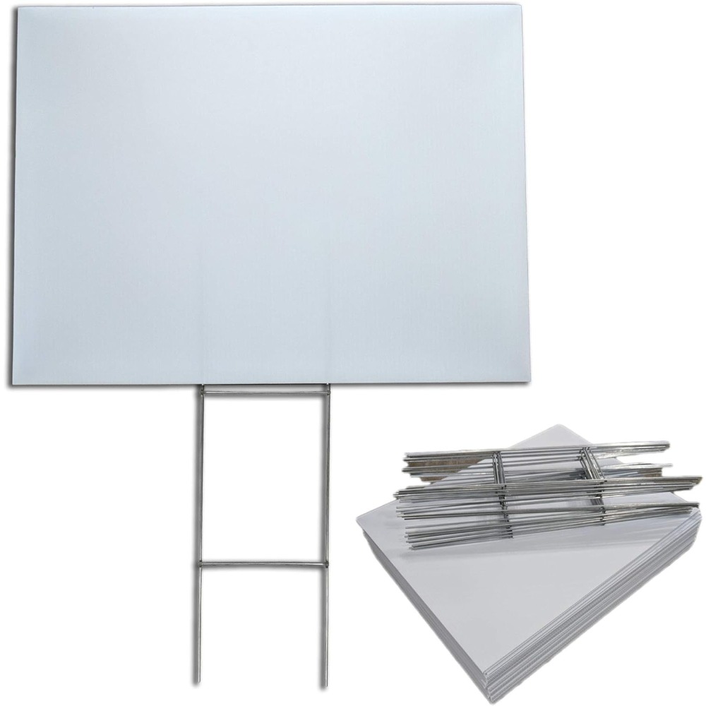 US Shipped  50 Pack 18x24 Blan – обзор и цена Yard Sign Blank
