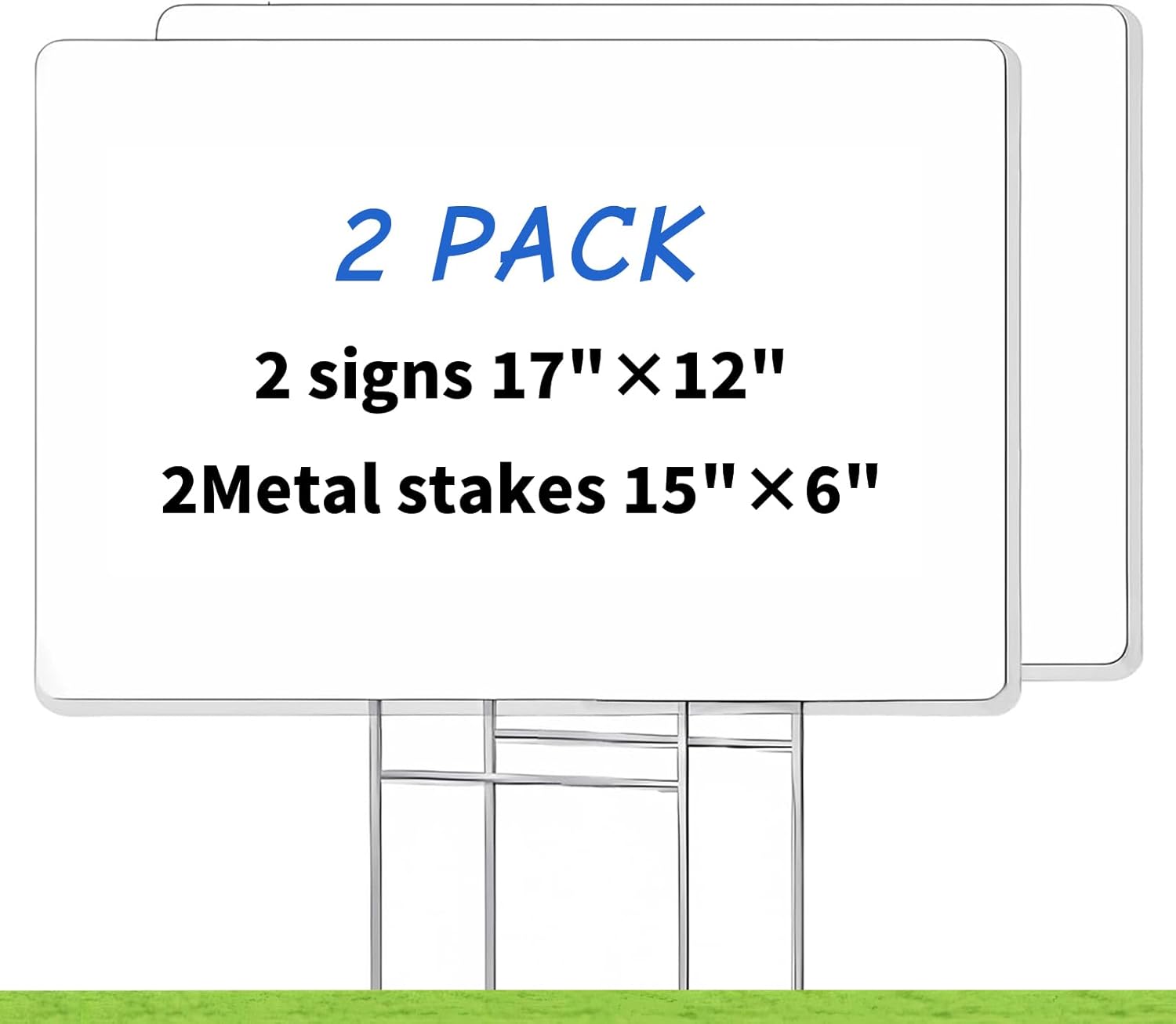 Blank Yard Signs with Stakes,  – обзор и цена Yard Sign Blank