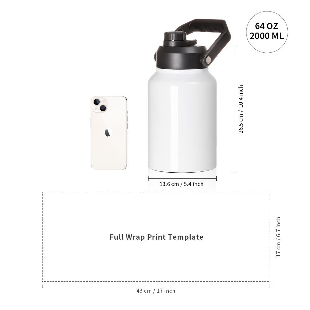 PYD Life USA Free Shipping 64  – обзор и цена Water Bottle Blank