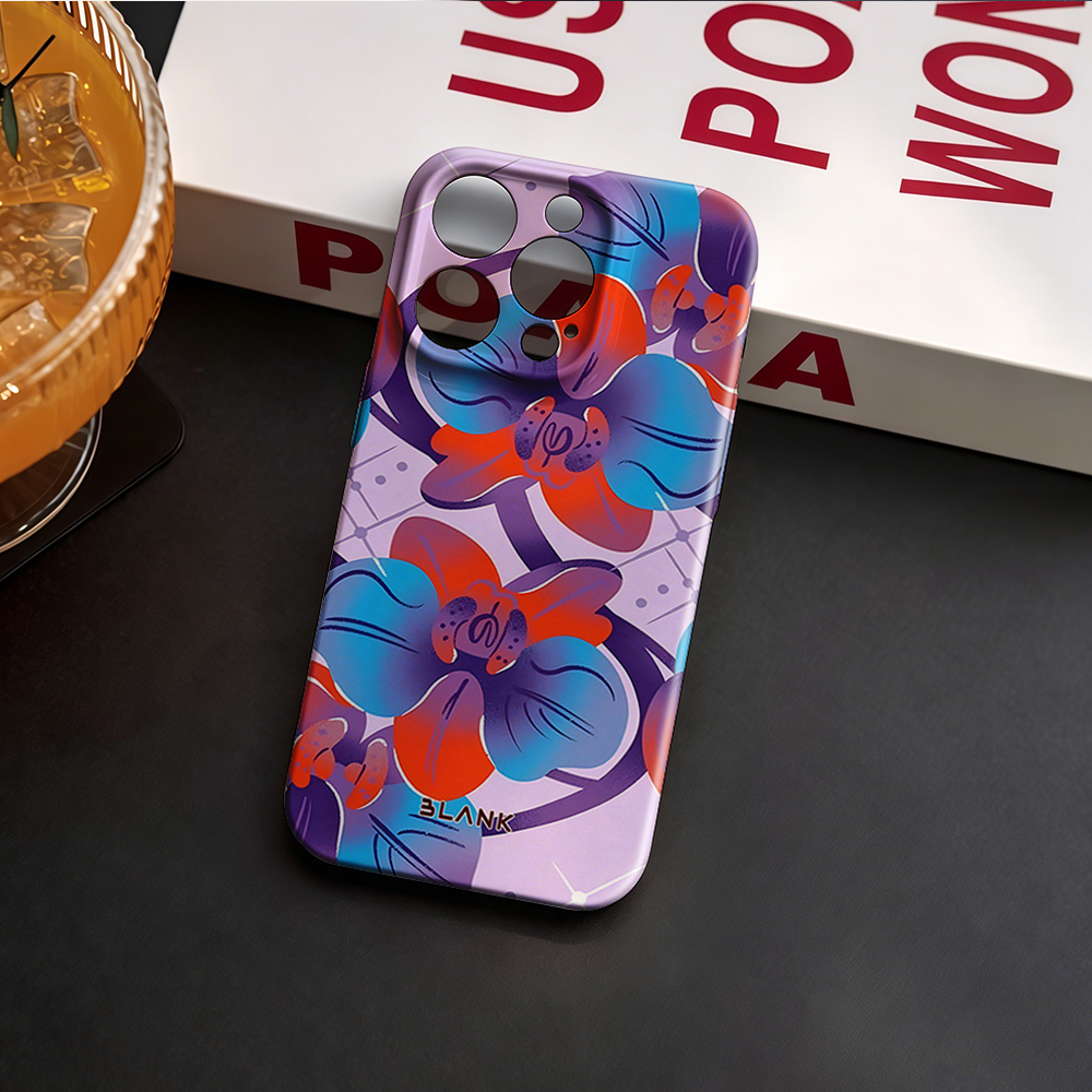Blue and Green Floral Print Fo – обзор и цена Phone Case Blank Print