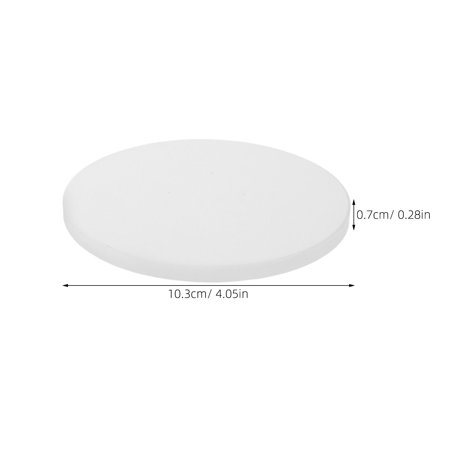12Pcs White Round Ceramic Coas – обзор и цена Coaster Sublimation Blank