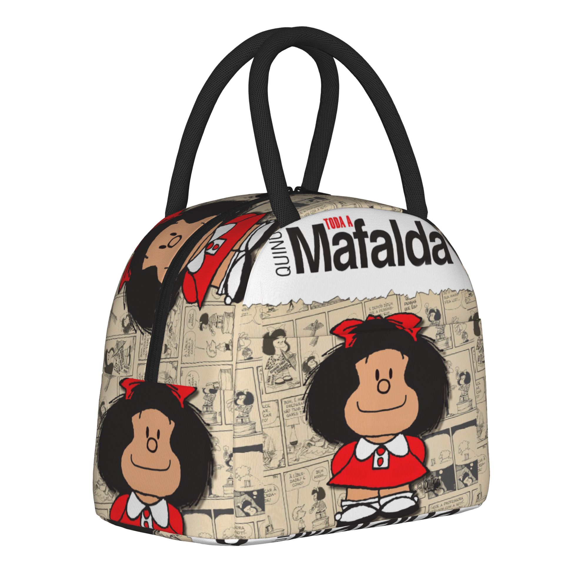 Mafalda Comic Insulated Lunch  – обзор и цена Tote Bag Sublimation