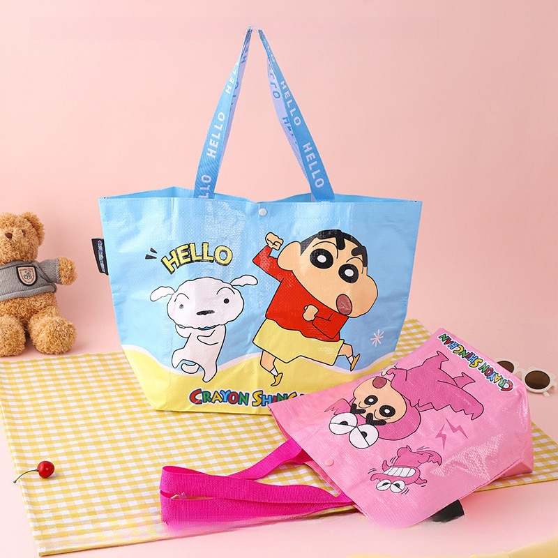 Crayon Shin-chan Cartoon Canva – обзор и цена Tote Bag Sublimation