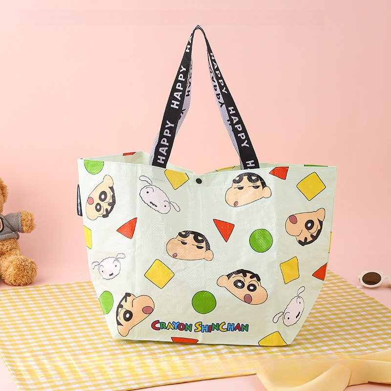Crayon Shin-chan Cartoon Canva – обзор и цена Tote Bag Sublimation