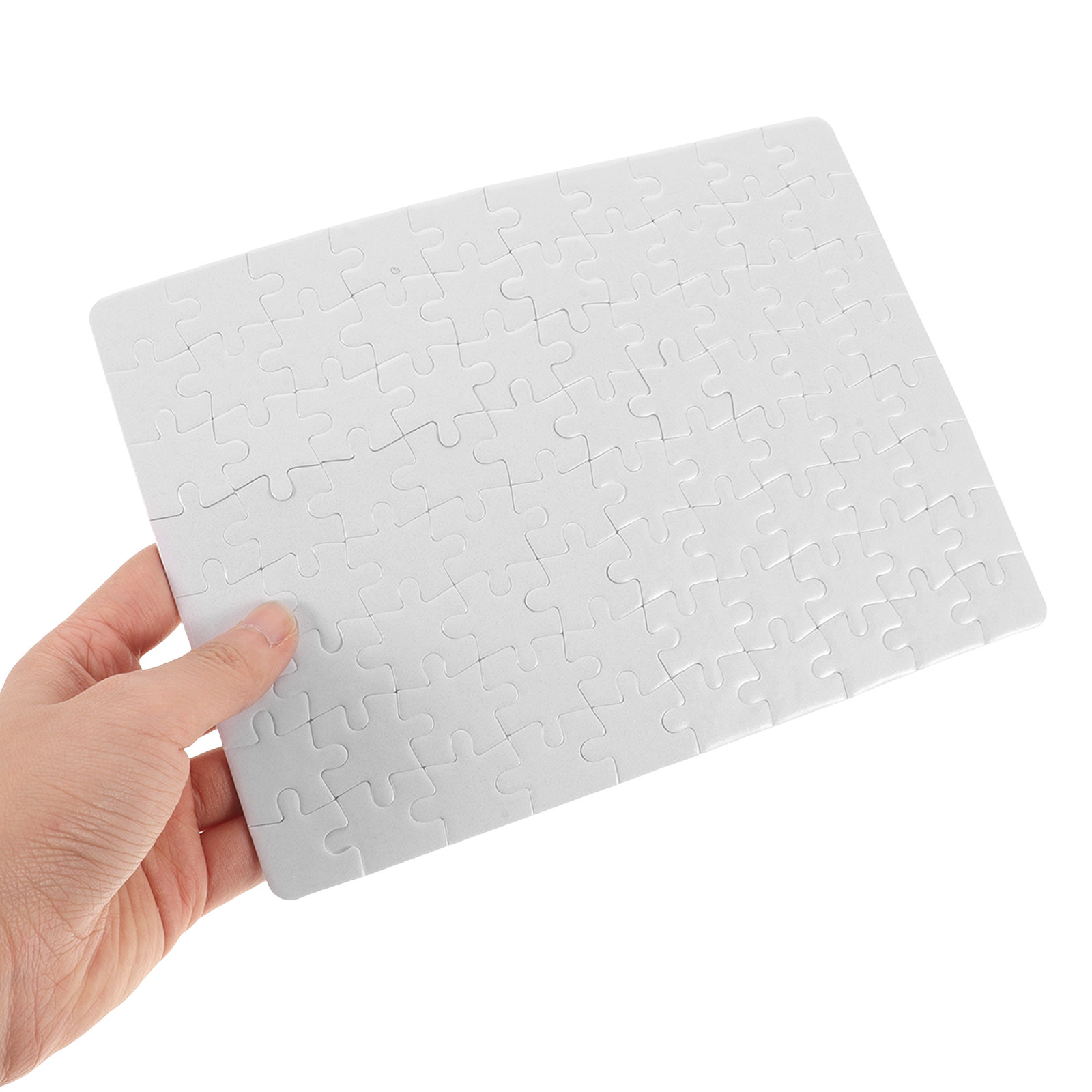 4 Sheets DIY Blank Puzzle Piec – обзор и цена Puzzle Blank White