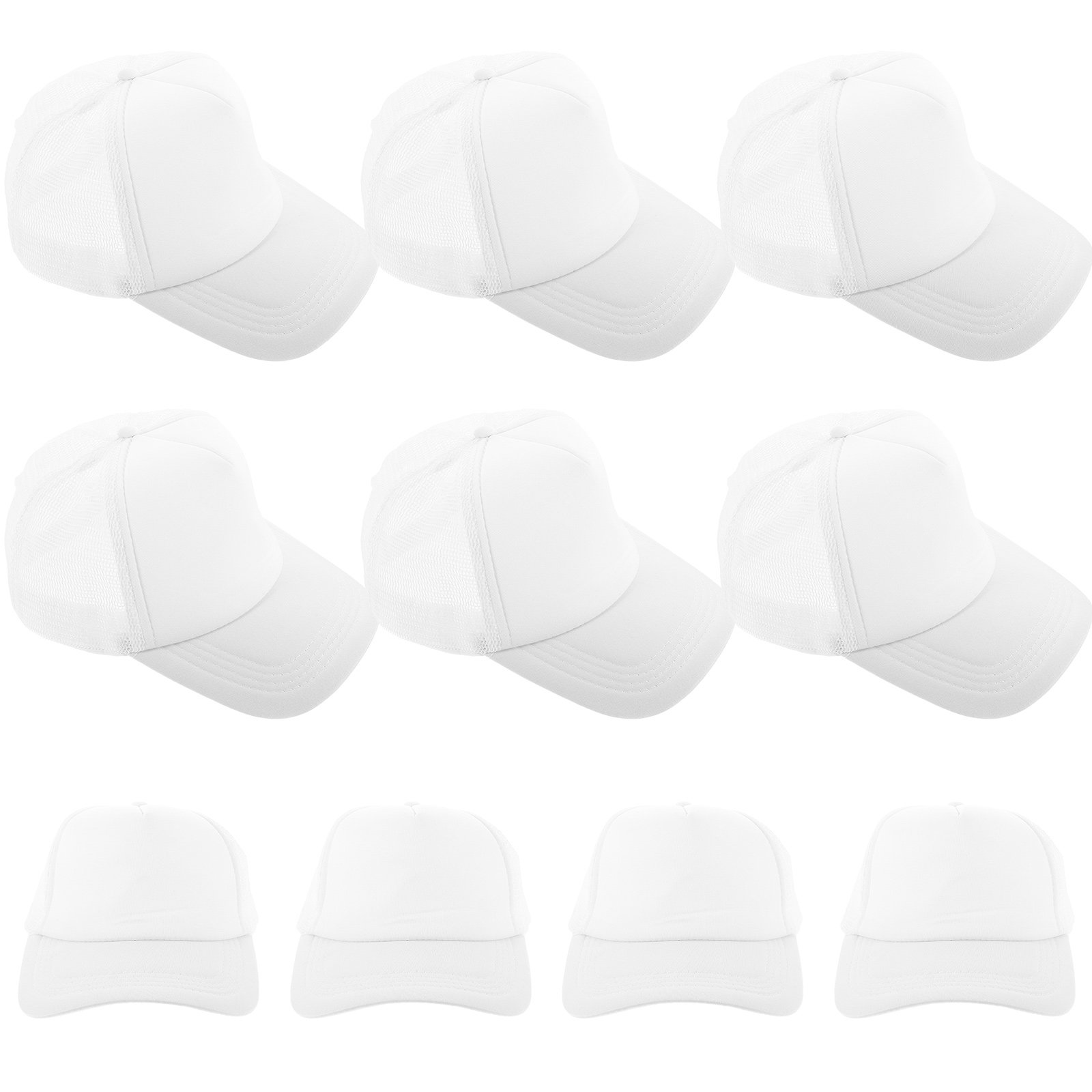 10Pcs Blank Mesh Baseball Hats – обзор и цена Hat Sublimation Blank