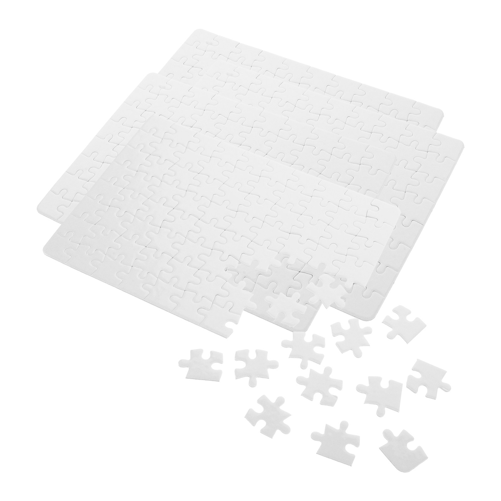 4 Sheets Blank Puzzles for Sub – обзор и цена Puzzle Blank White