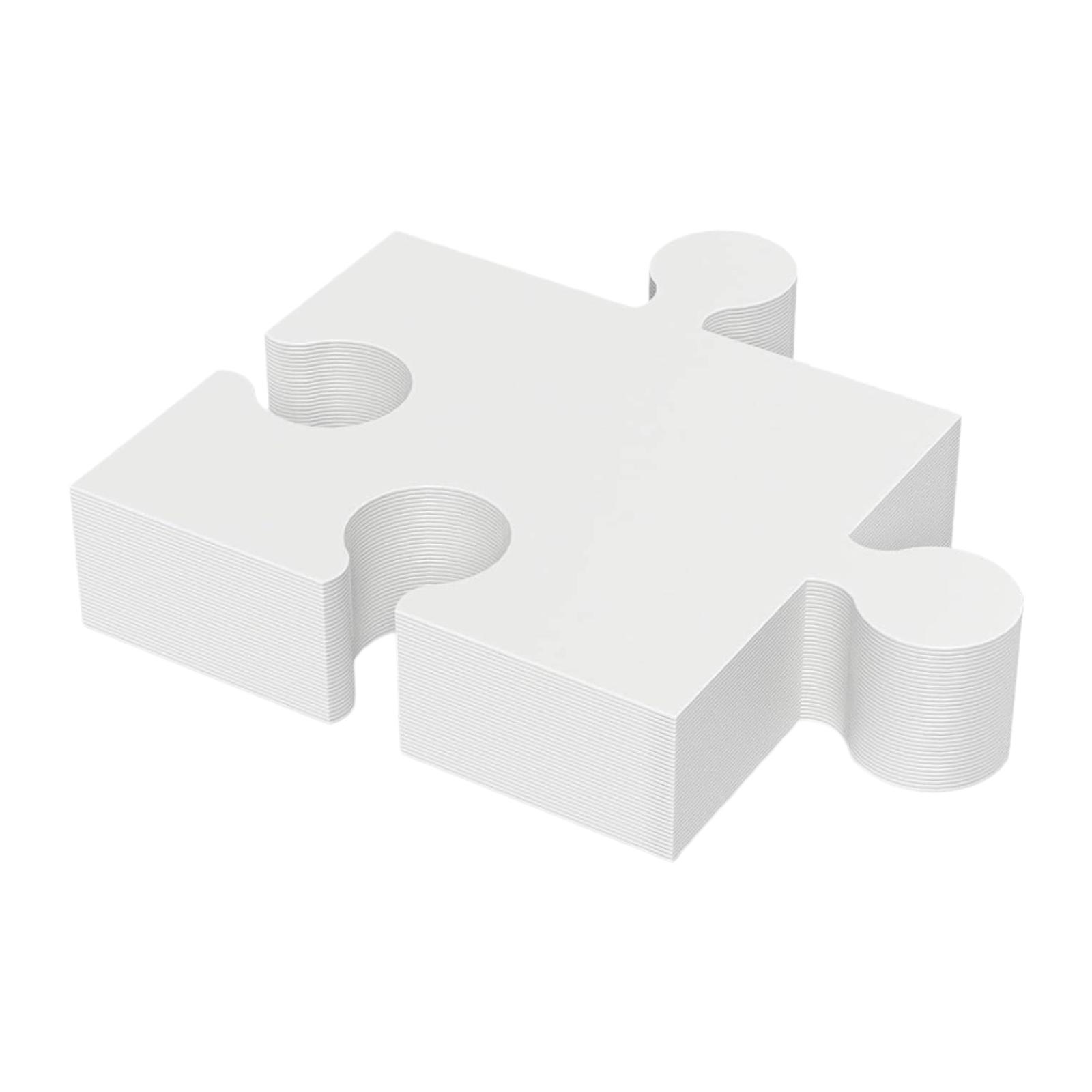 30Pcs Blank Puzzle Pieces Draw – обзор и цена Puzzle Blank White