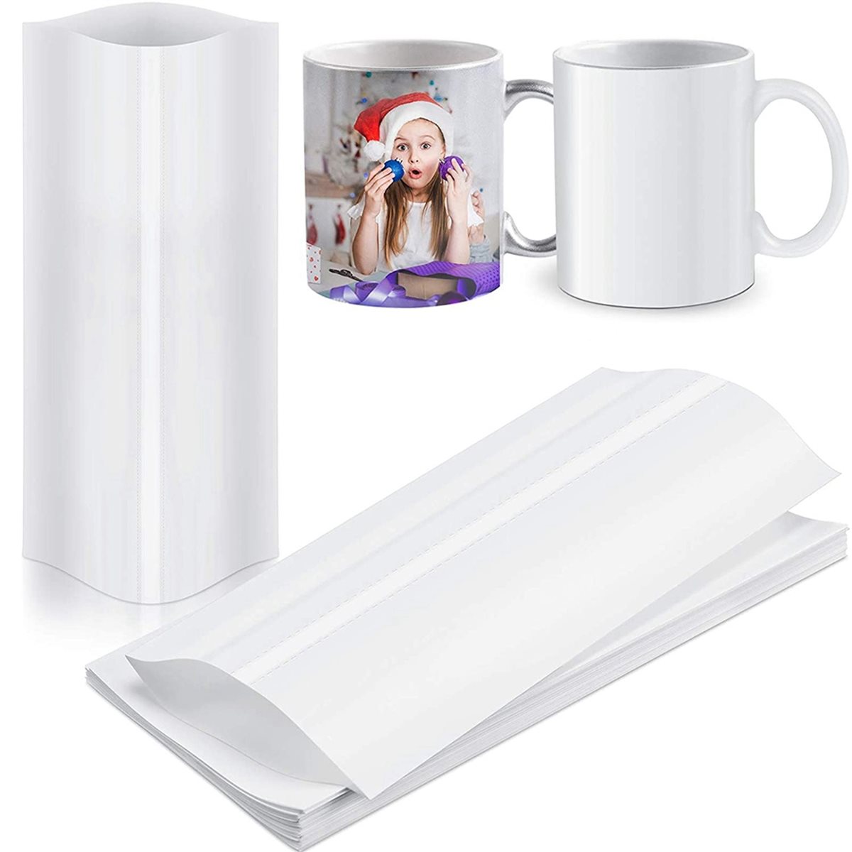 BAAE 420Pcs Sublimation Shrink – обзор и цена Sublimation Mug White